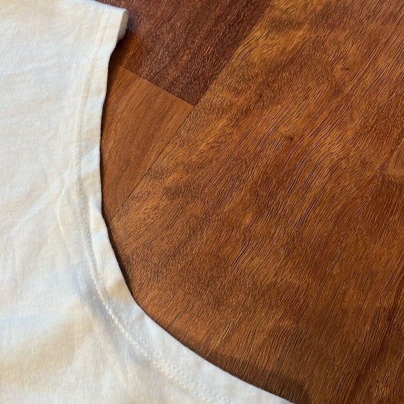 EUC Fifth Sun off white cotton muscle T - Picture 10 of 10